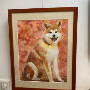 秋と犬