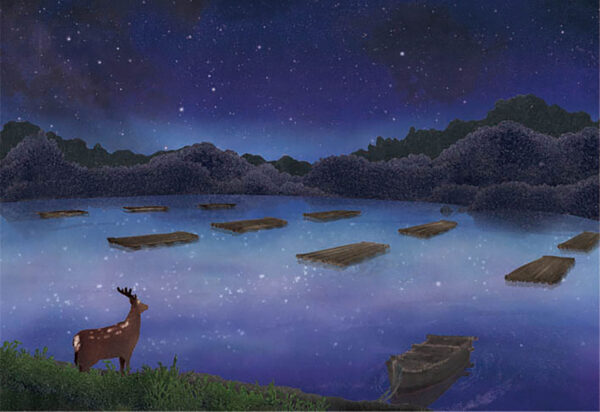 14-星空の映る海 A Sea of Reflected Stars