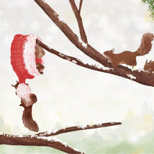 20-12月のリスたち A Squirrelly December