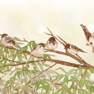 スズメのおしゃべり The Sparrows' Chatter